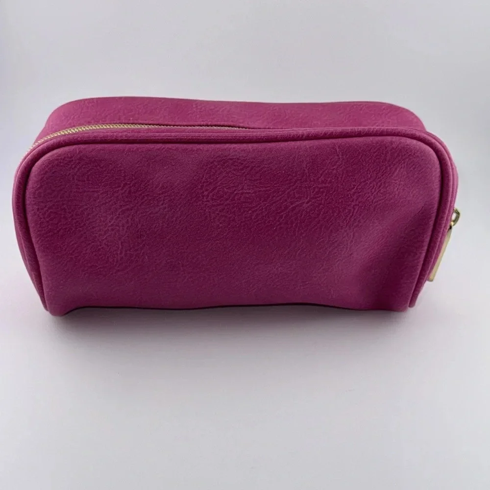 BARE MINERALS Makeup/Cosmetic/Skincare Hot Pink Zip Around Bag Pouch